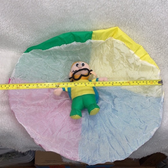 Go Fly A Kite Parachute jumper boy plush vintage 2002 parachute material - Picture 4 of 12